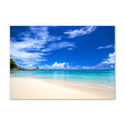 Wall art acrylic Tropical beach