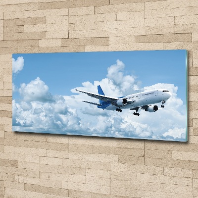 Wall art acrylic Plane in the sky