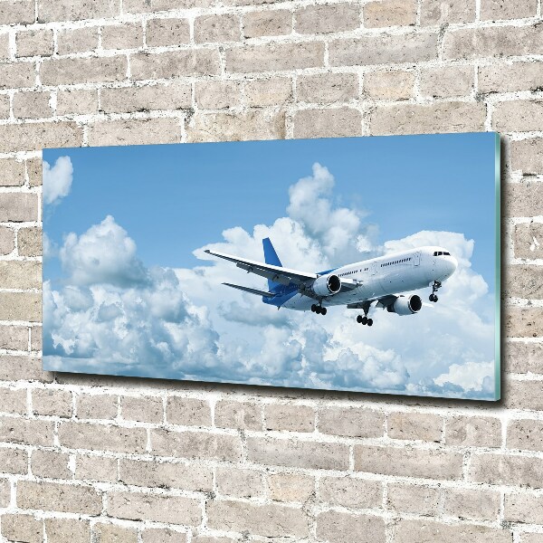 Wall art acrylic Plane in the sky