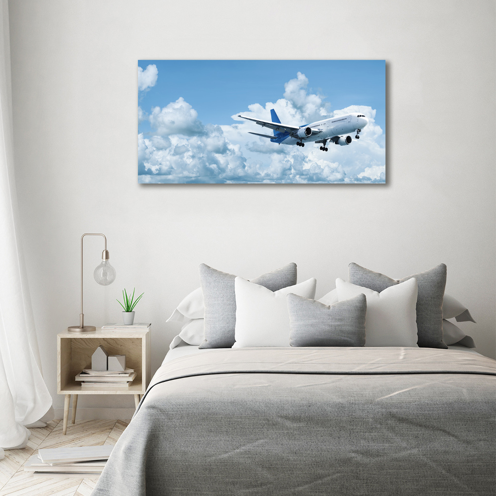 Wall art acrylic Plane in the sky