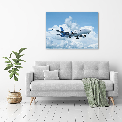 Wall art acrylic Plane in the sky