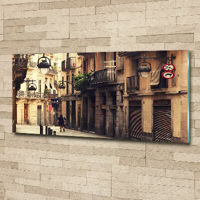 Print on acrylic Barcelona streets