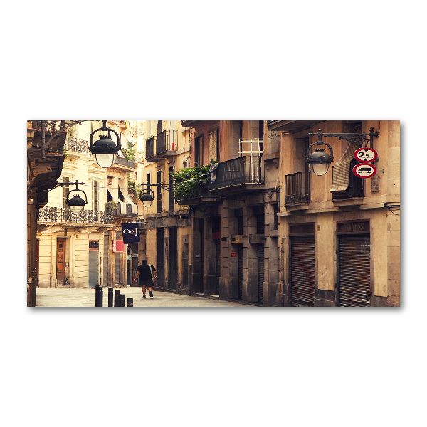 Print on acrylic Barcelona streets