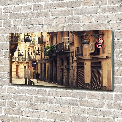 Print on acrylic Barcelona streets