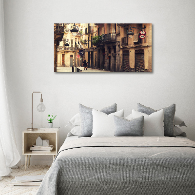 Print on acrylic Barcelona streets