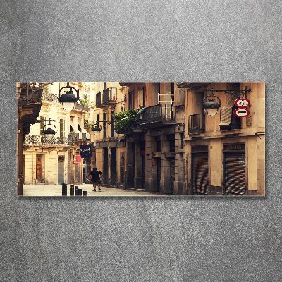 Print on acrylic Barcelona streets