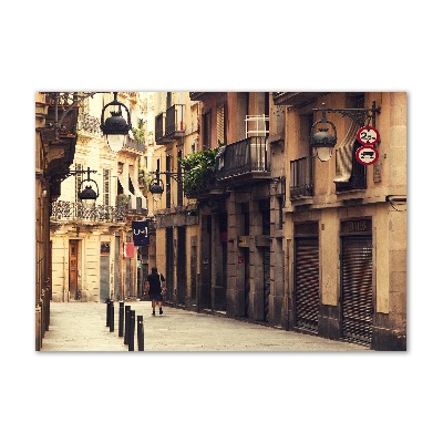 Print on acrylic Barcelona streets