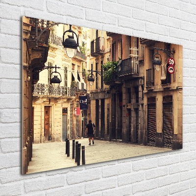 Print on acrylic Barcelona streets