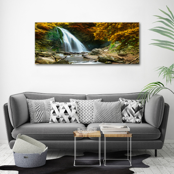 Print on acrylic Waterfall in the forest