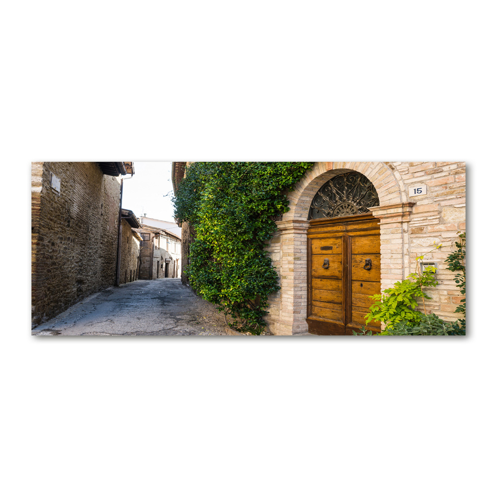 Wall art acrylic Charming street