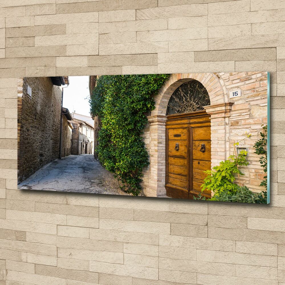 Wall art acrylic Charming street