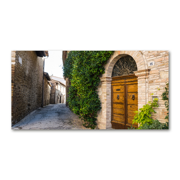 Wall art acrylic Charming street