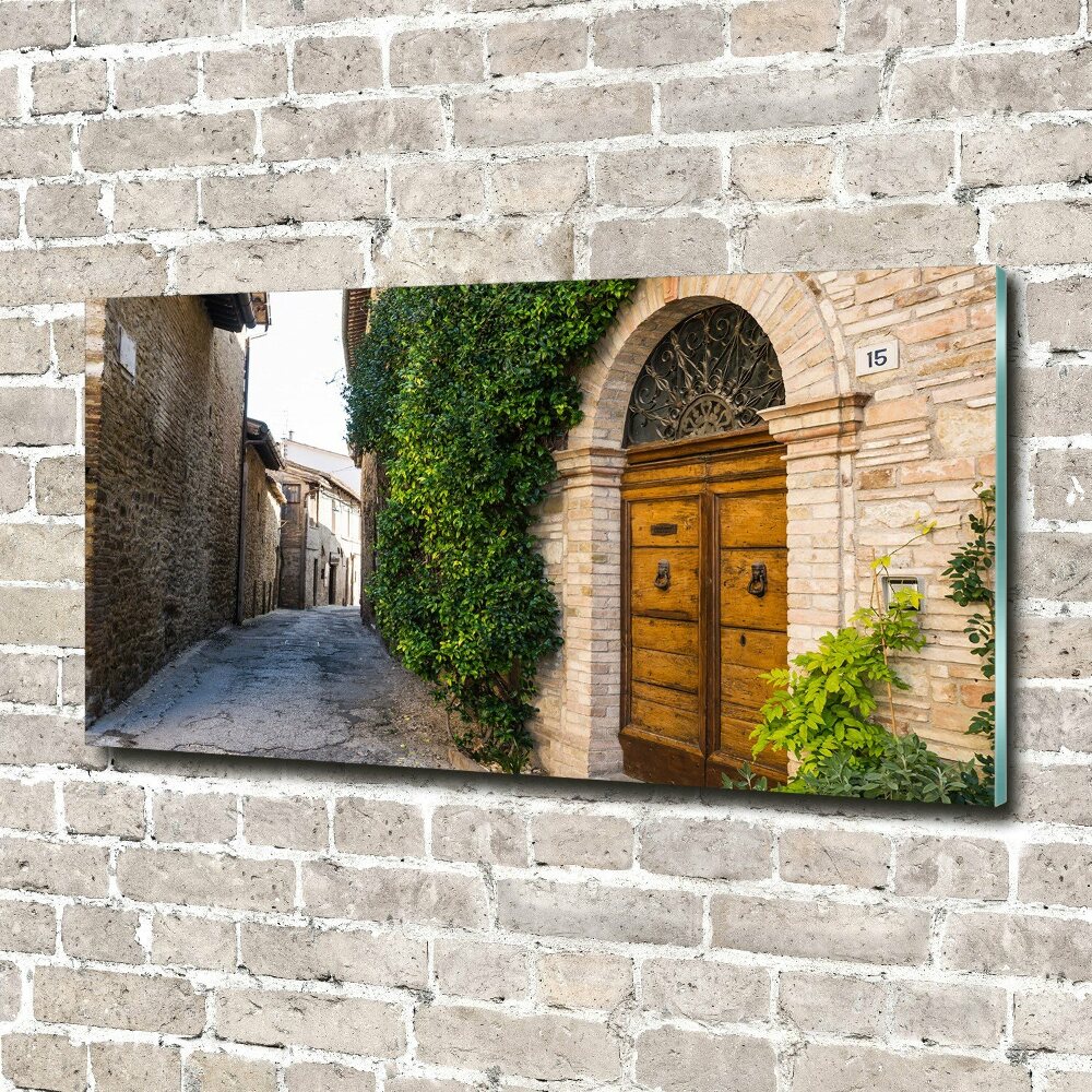 Wall art acrylic Charming street