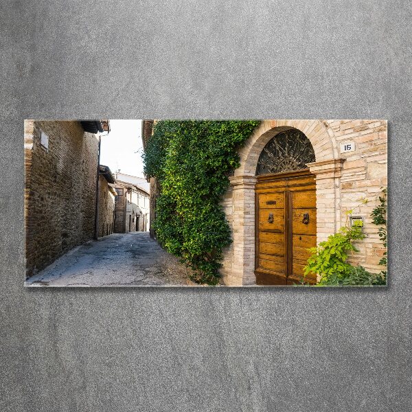 Wall art acrylic Charming street