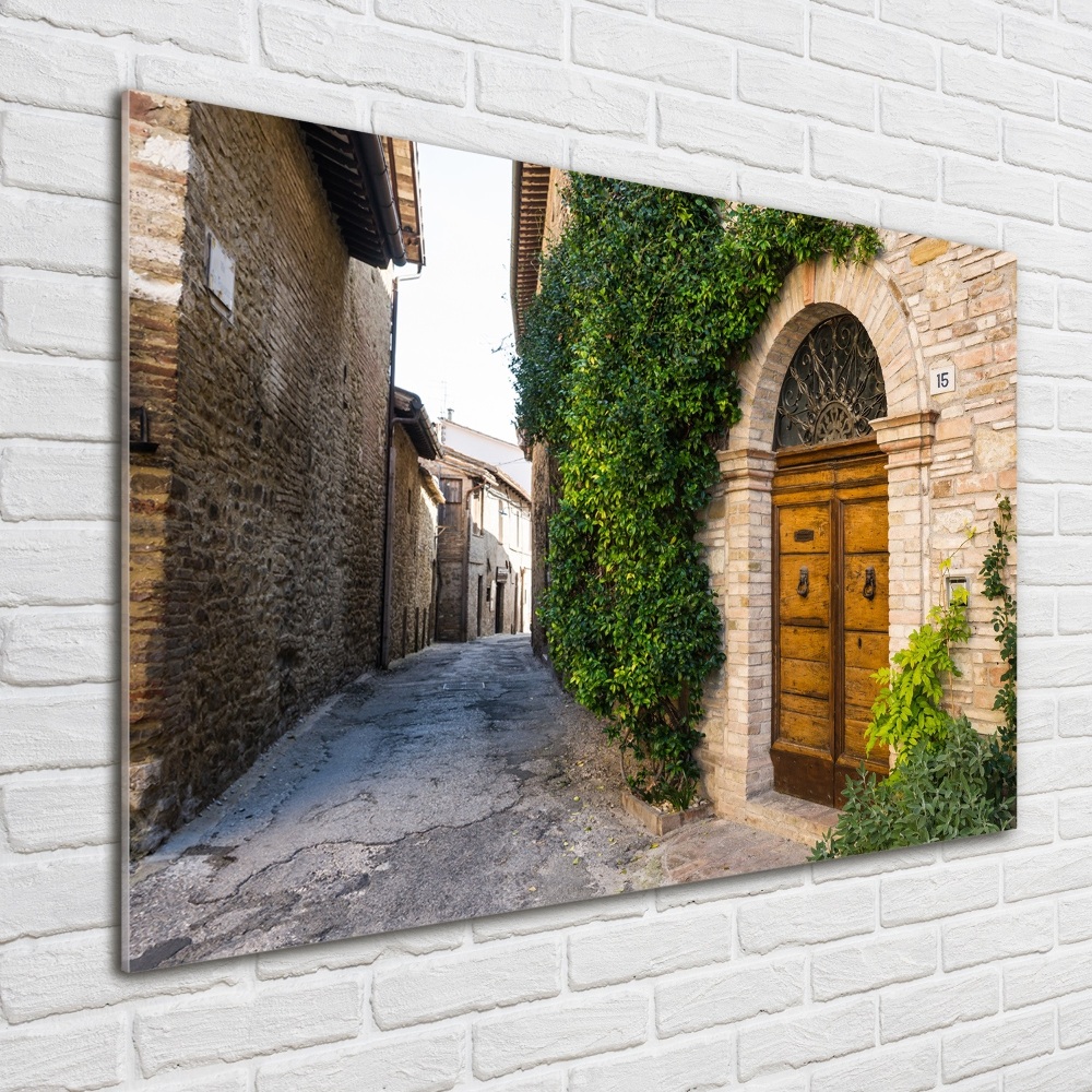 Wall art acrylic Charming street