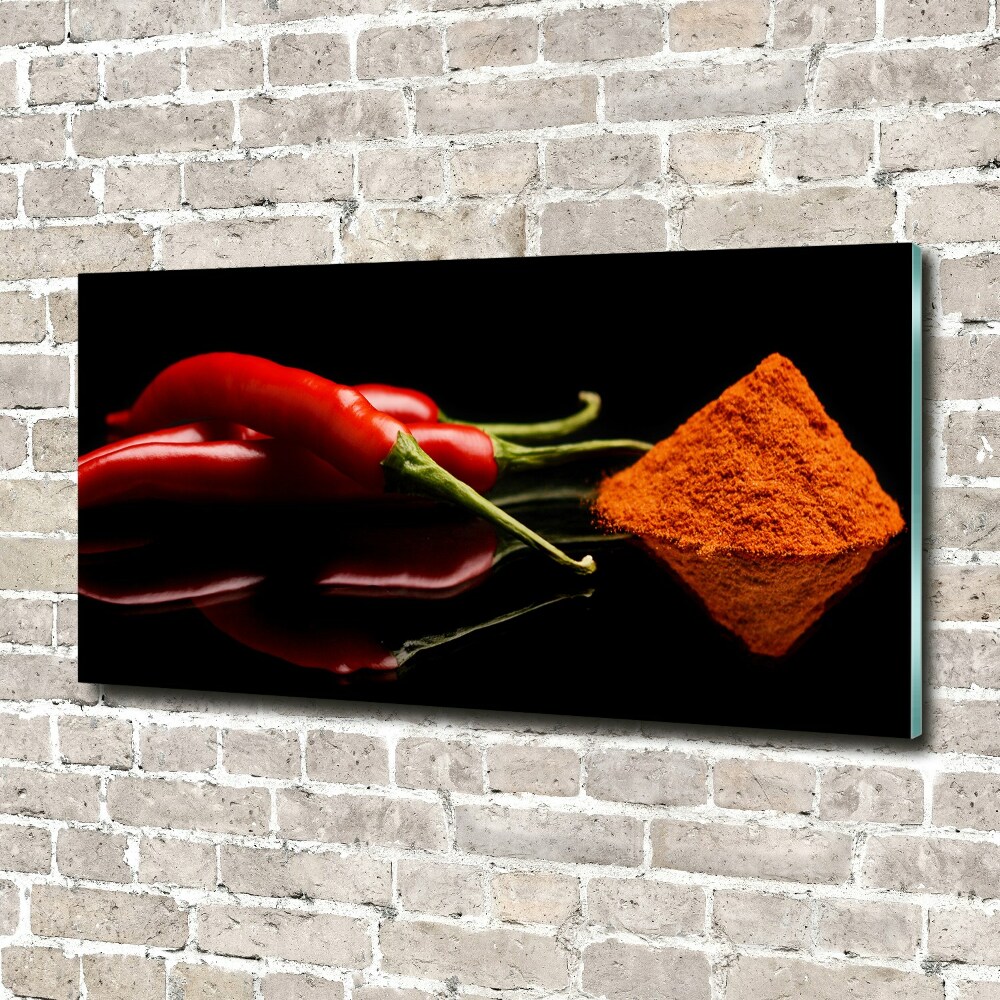 Print on acrylic Chilli and cayenne