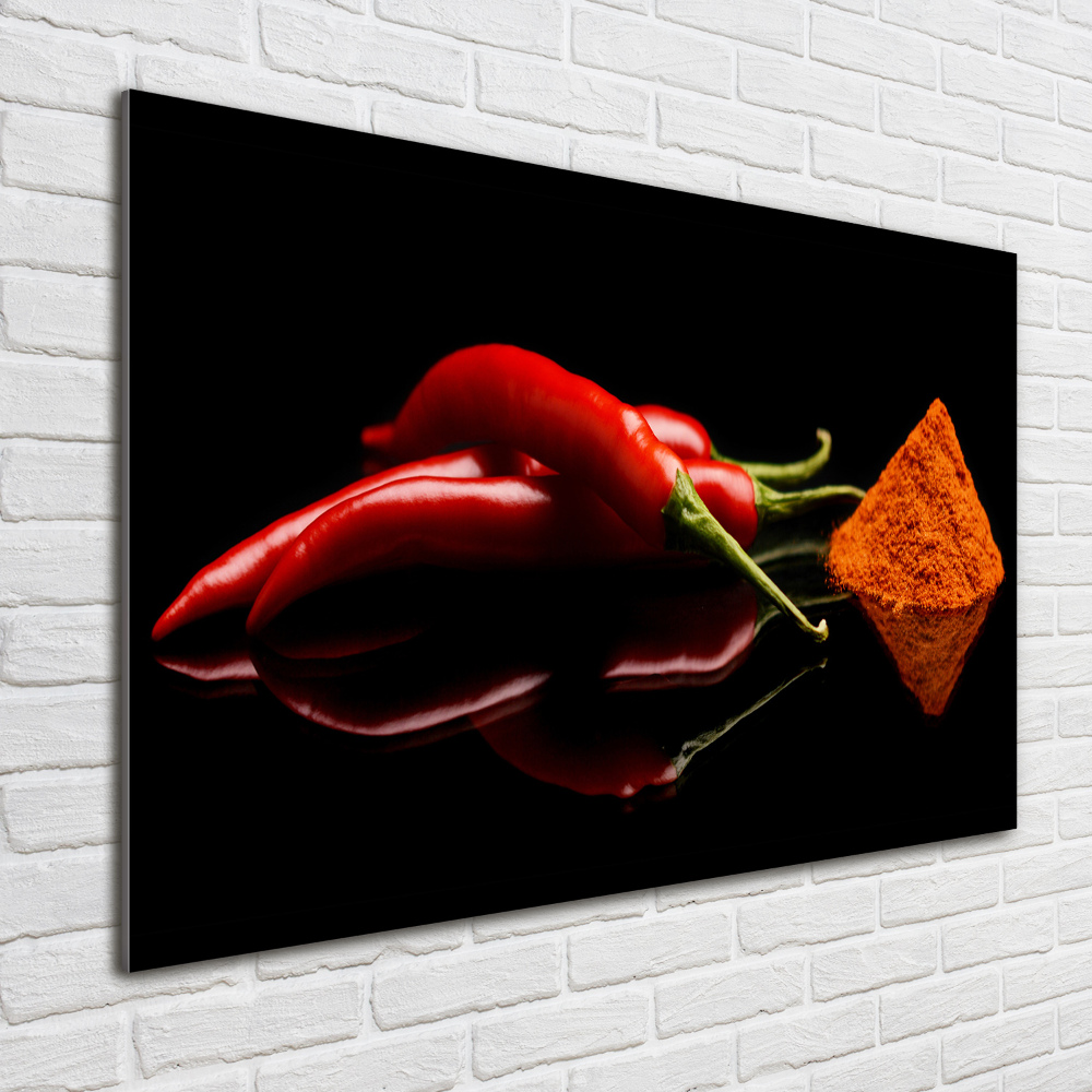 Print on acrylic Chilli and cayenne