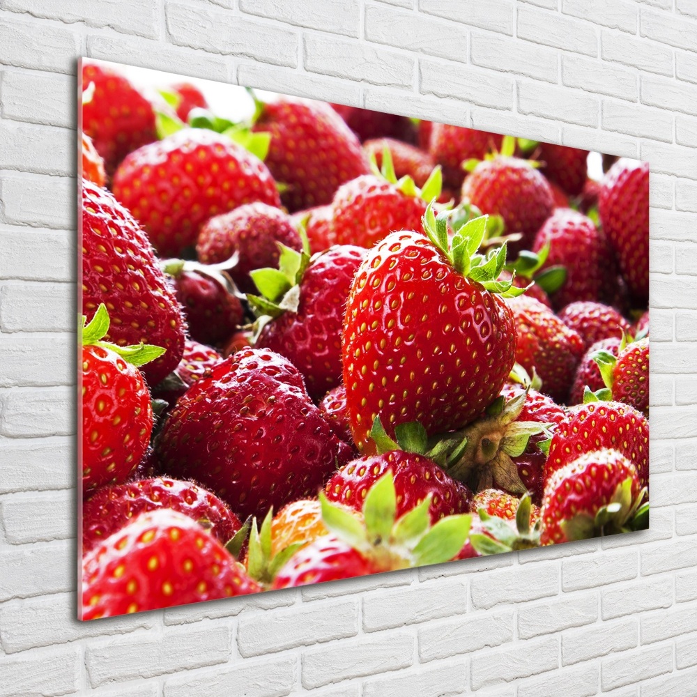 Print on acrylic Strawberries