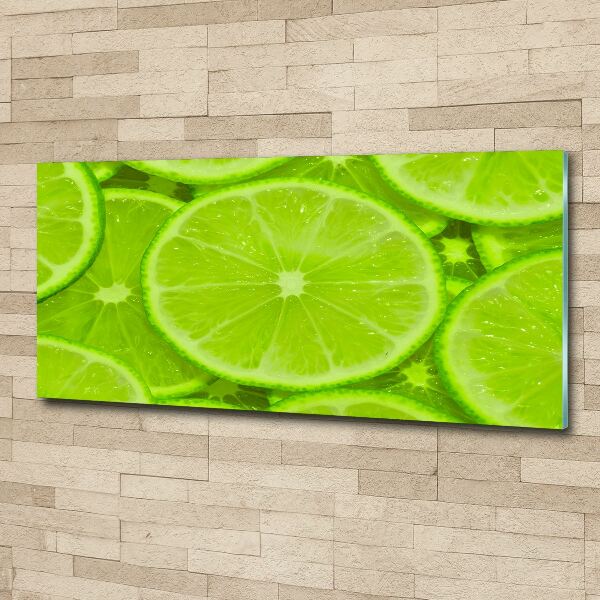 Wall art acrylic Lime