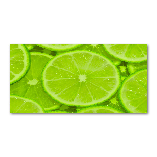 Wall art acrylic Lime