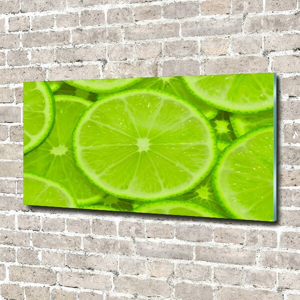 Wall art acrylic Lime