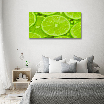 Wall art acrylic Lime