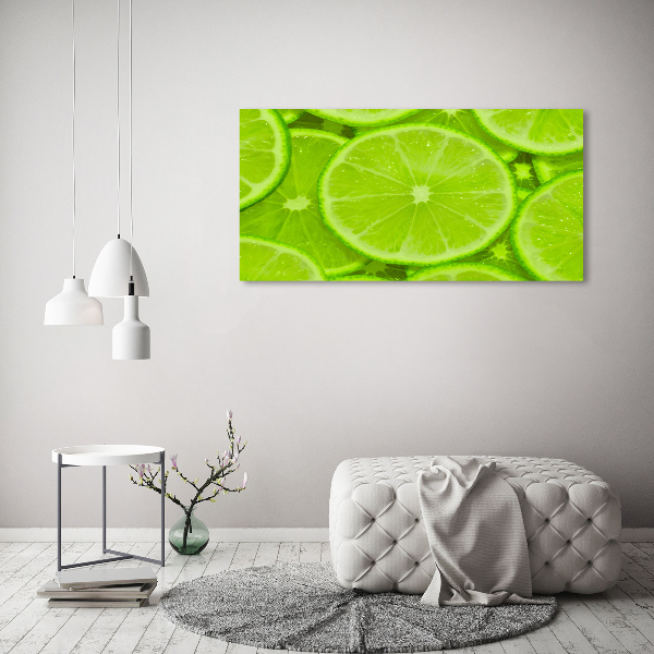 Wall art acrylic Lime