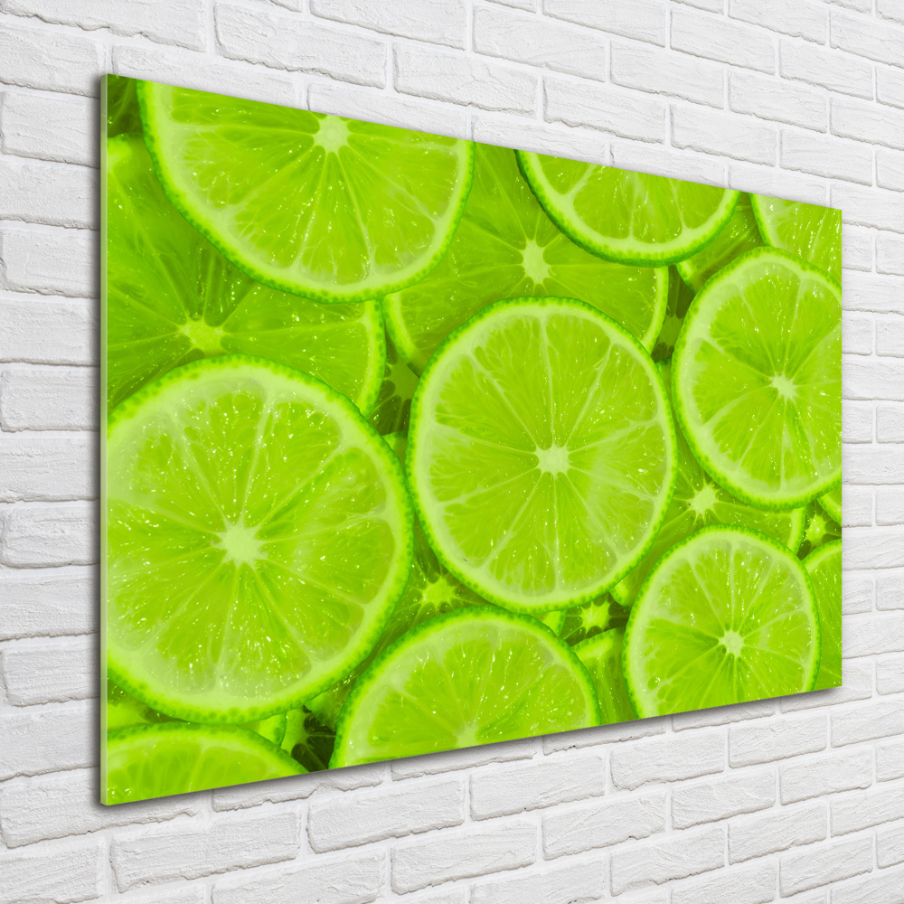 Wall art acrylic Lime