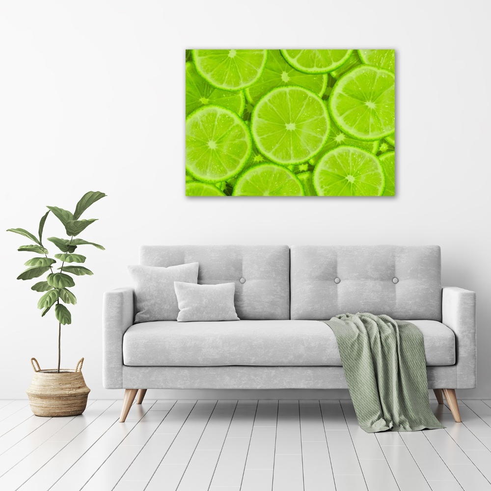 Wall art acrylic Lime