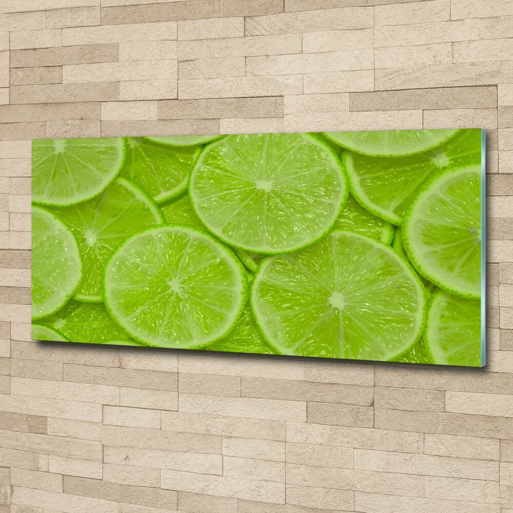 Wall art acrylic Lime