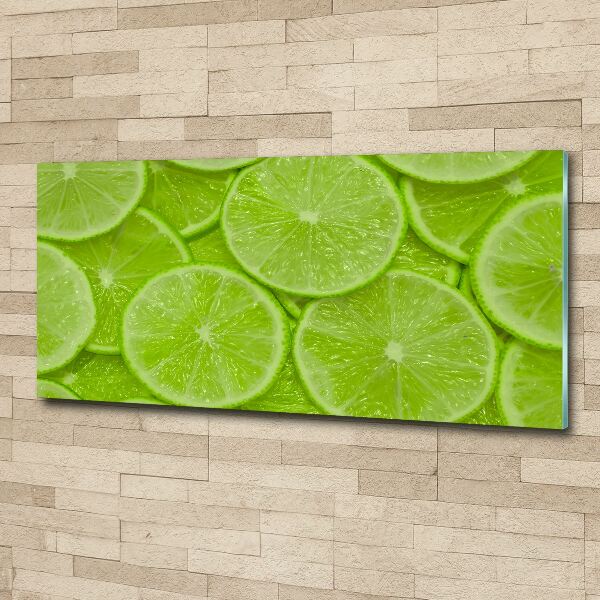 Wall art acrylic Lime