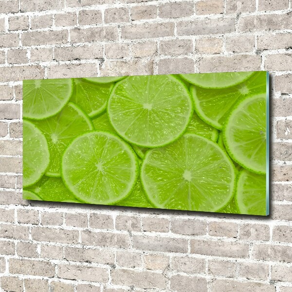 Wall art acrylic Lime