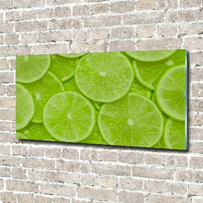 Wall art acrylic Lime