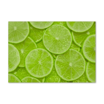 Wall art acrylic Lime