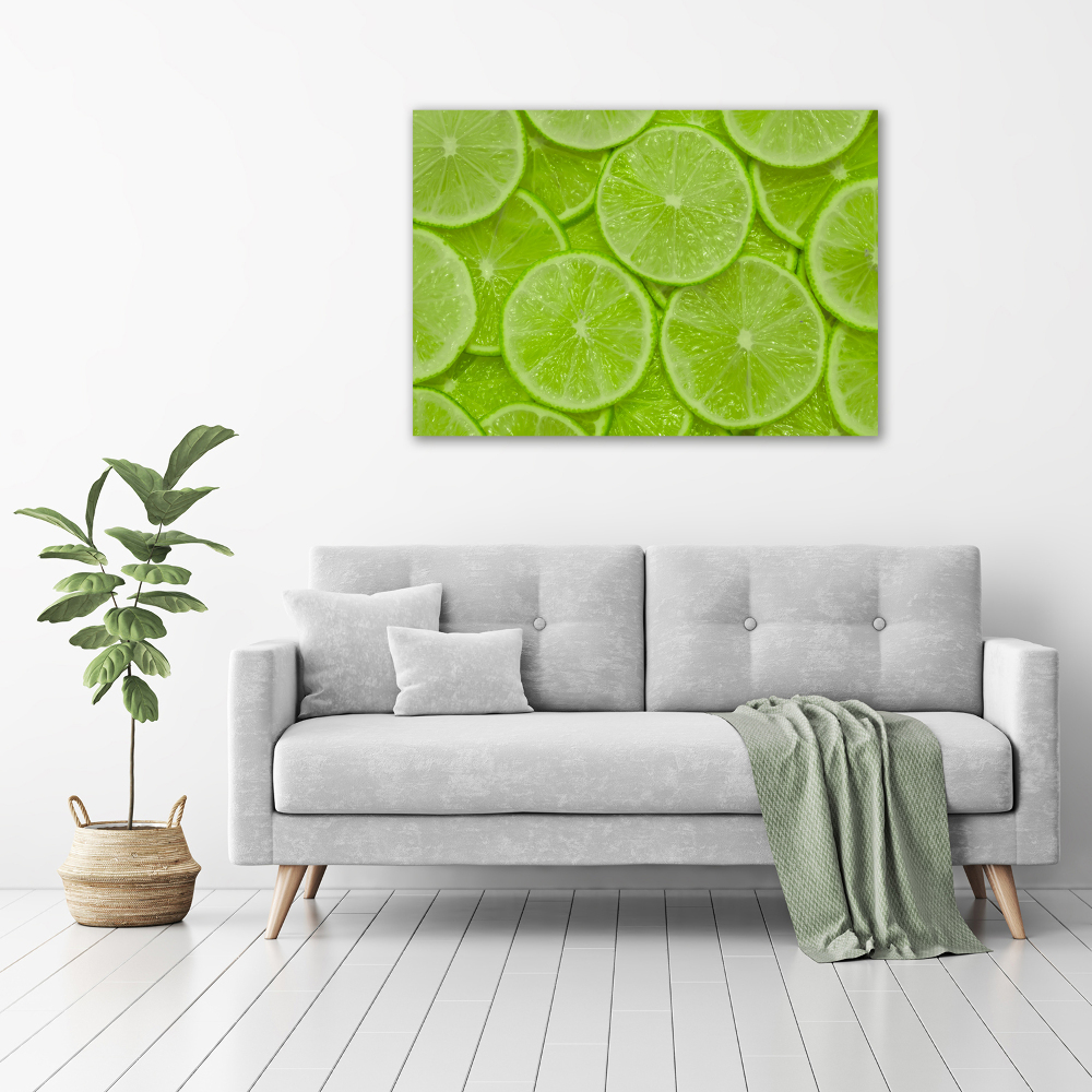 Wall art acrylic Lime