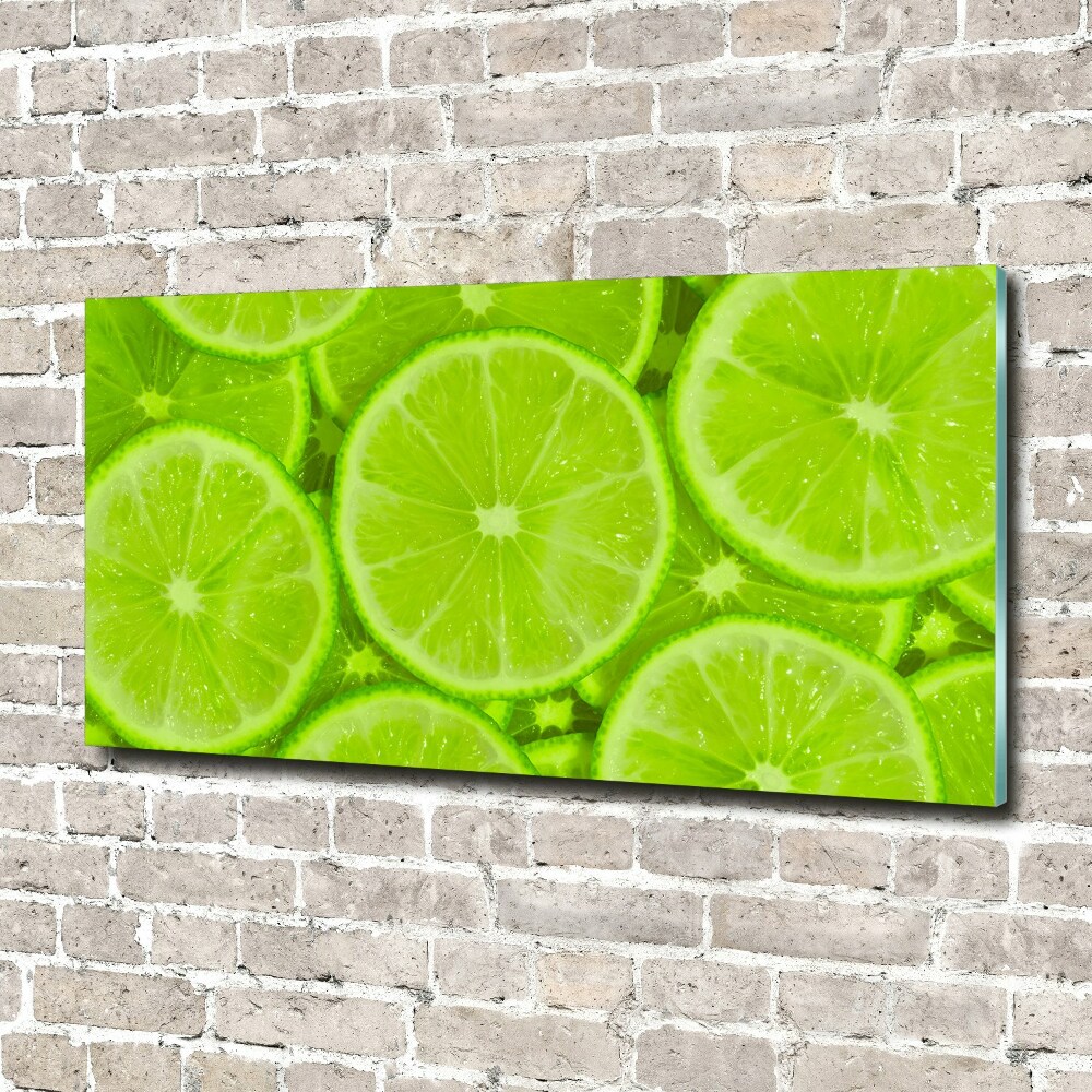 Wall art acrylic Lime