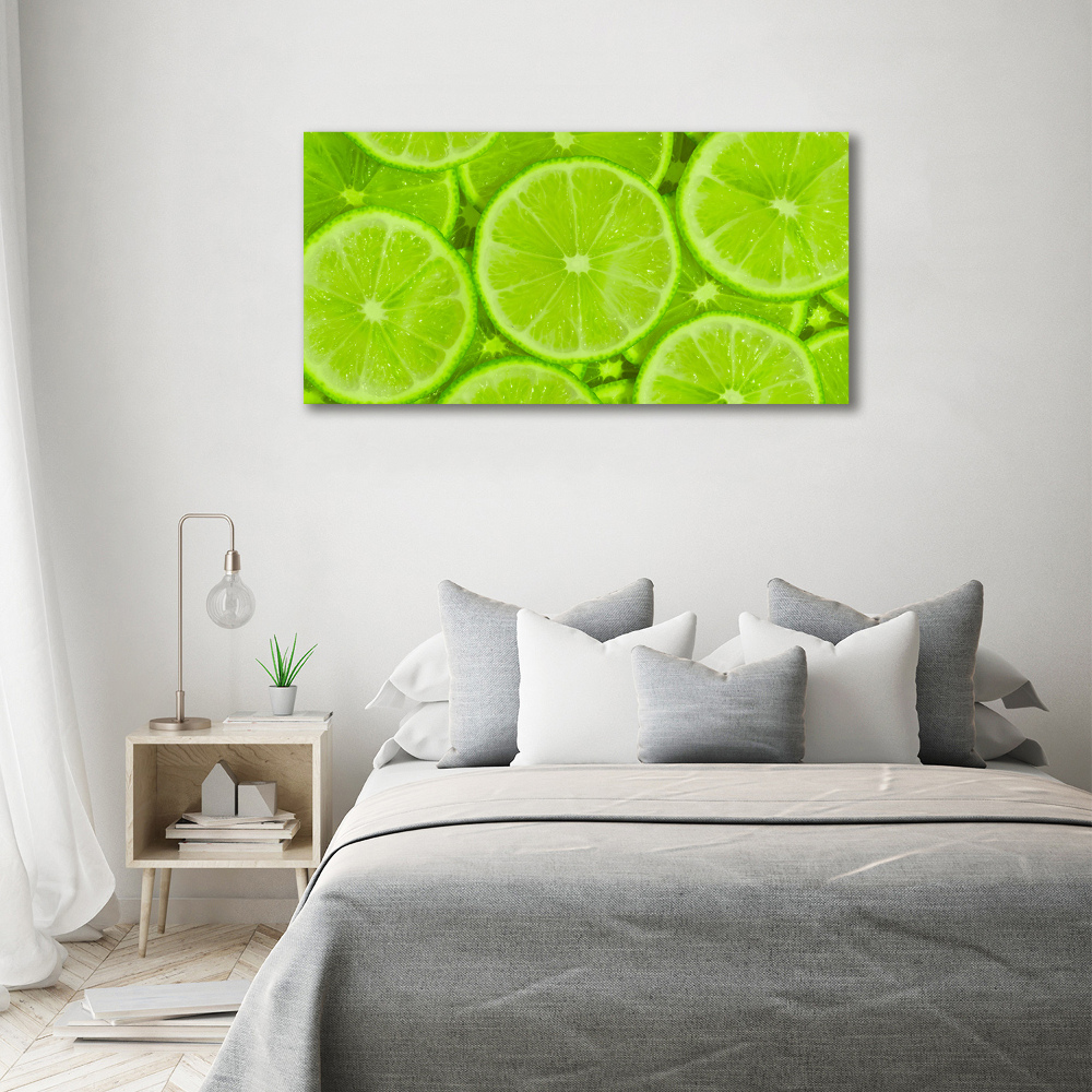 Wall art acrylic Lime