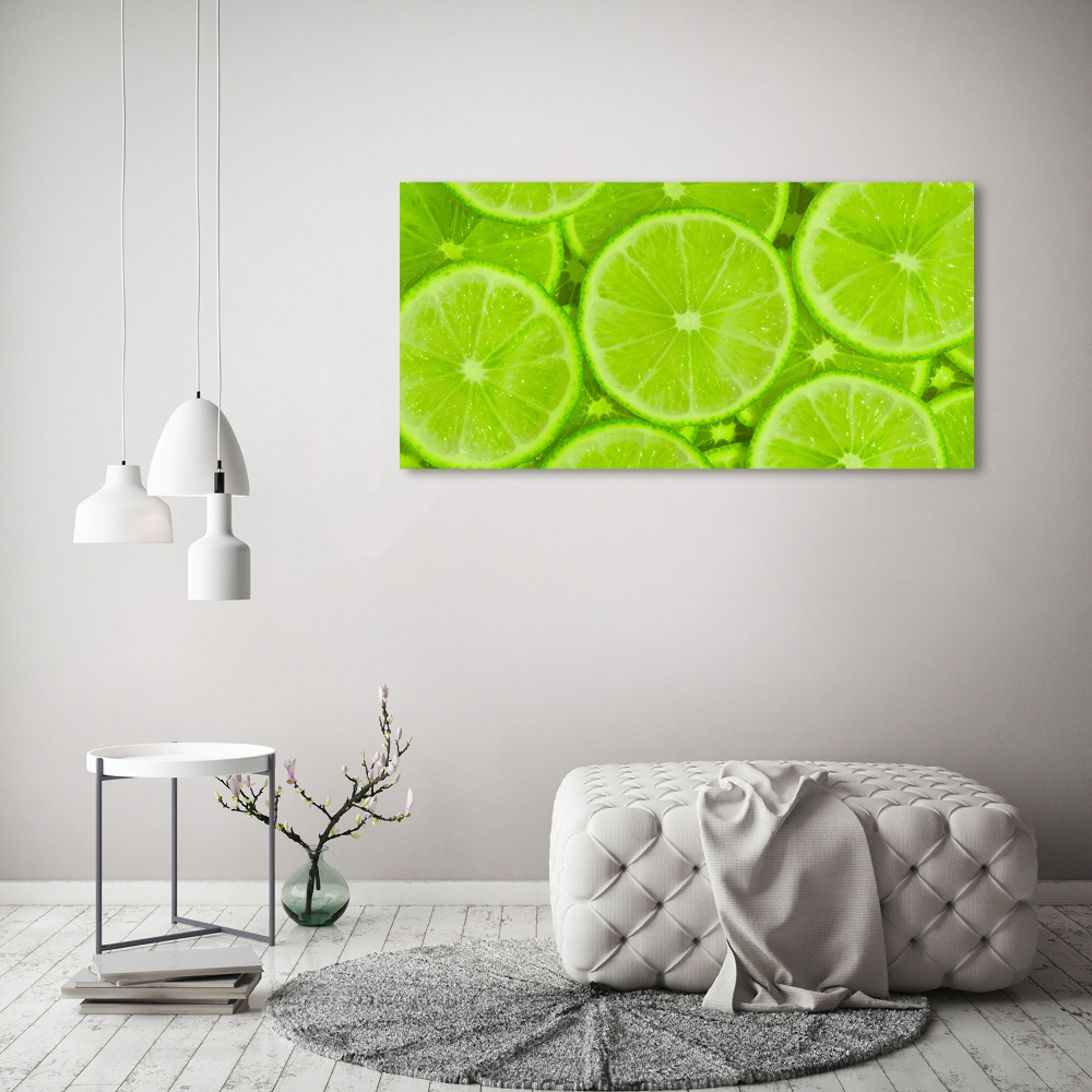 Wall art acrylic Lime