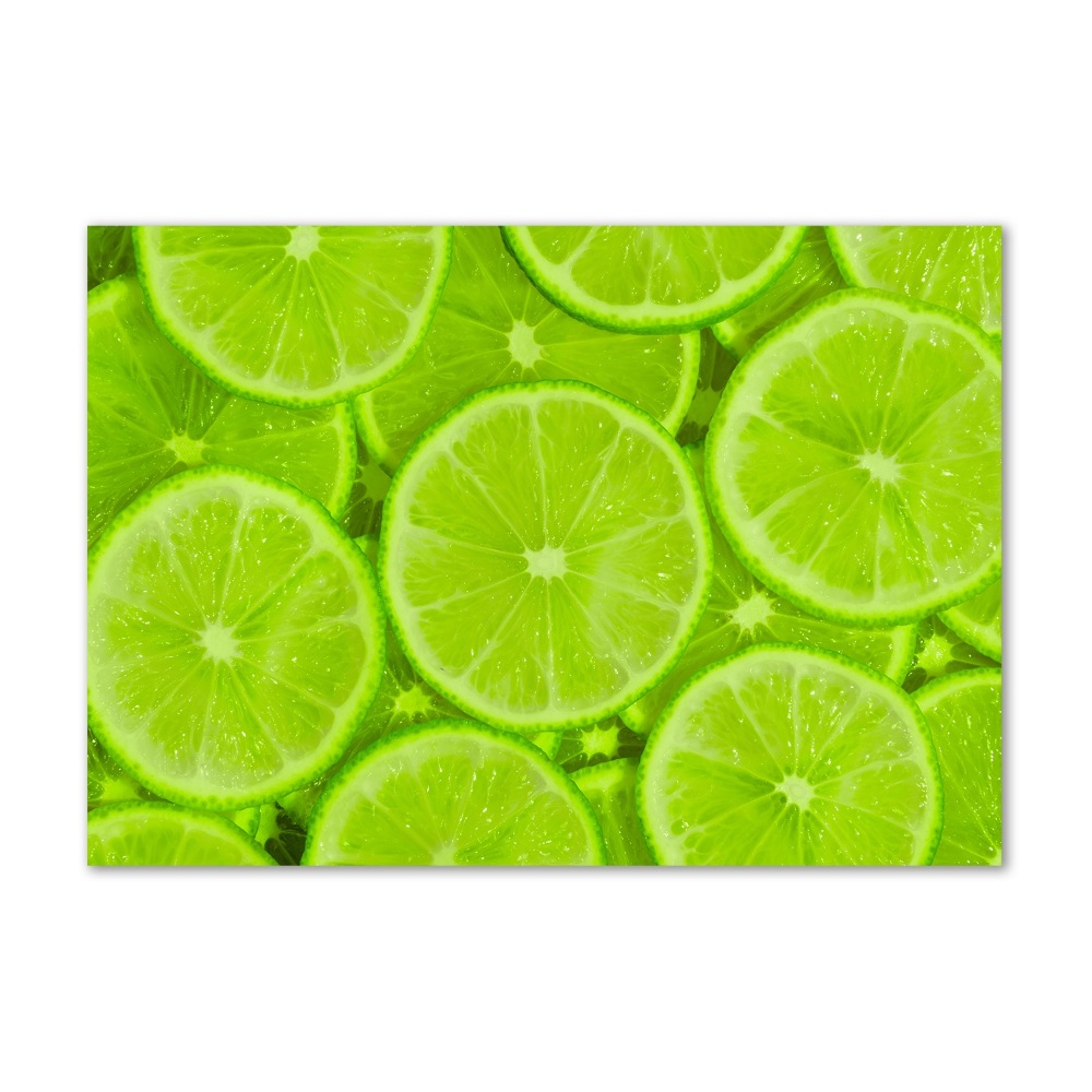 Wall art acrylic Lime