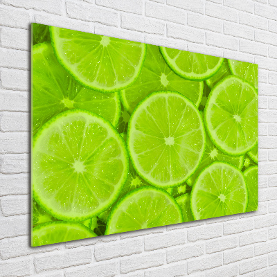 Wall art acrylic Lime