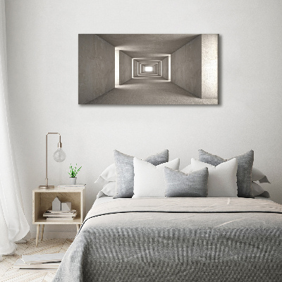 Wall art acrylic Concrete tunnel