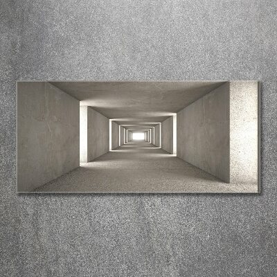 Wall art acrylic Concrete tunnel