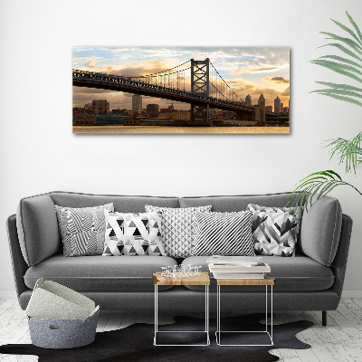 Print on acrylic Philadelphia bridge