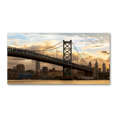 Print on acrylic Philadelphia bridge