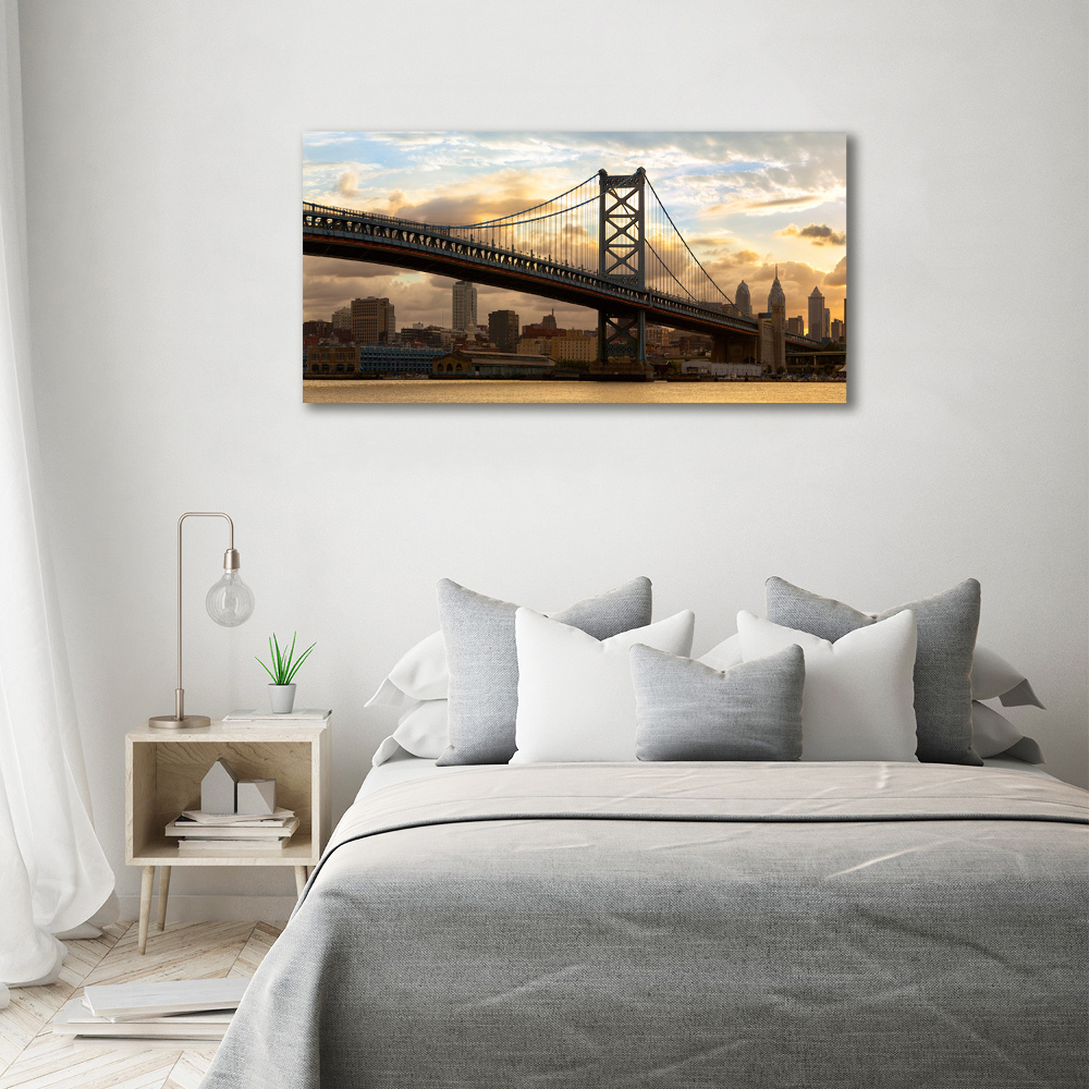 Print on acrylic Philadelphia bridge