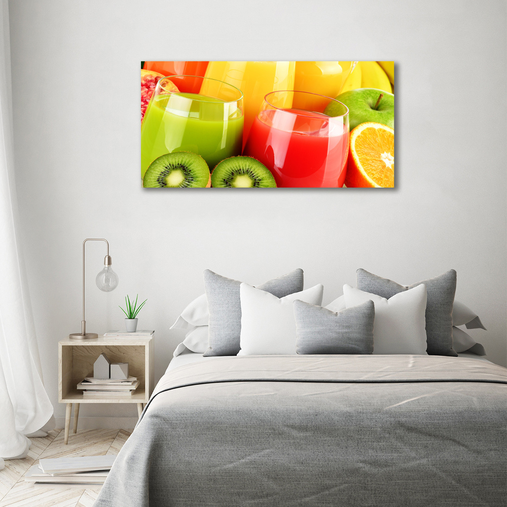 Acrylic print Fruit juices