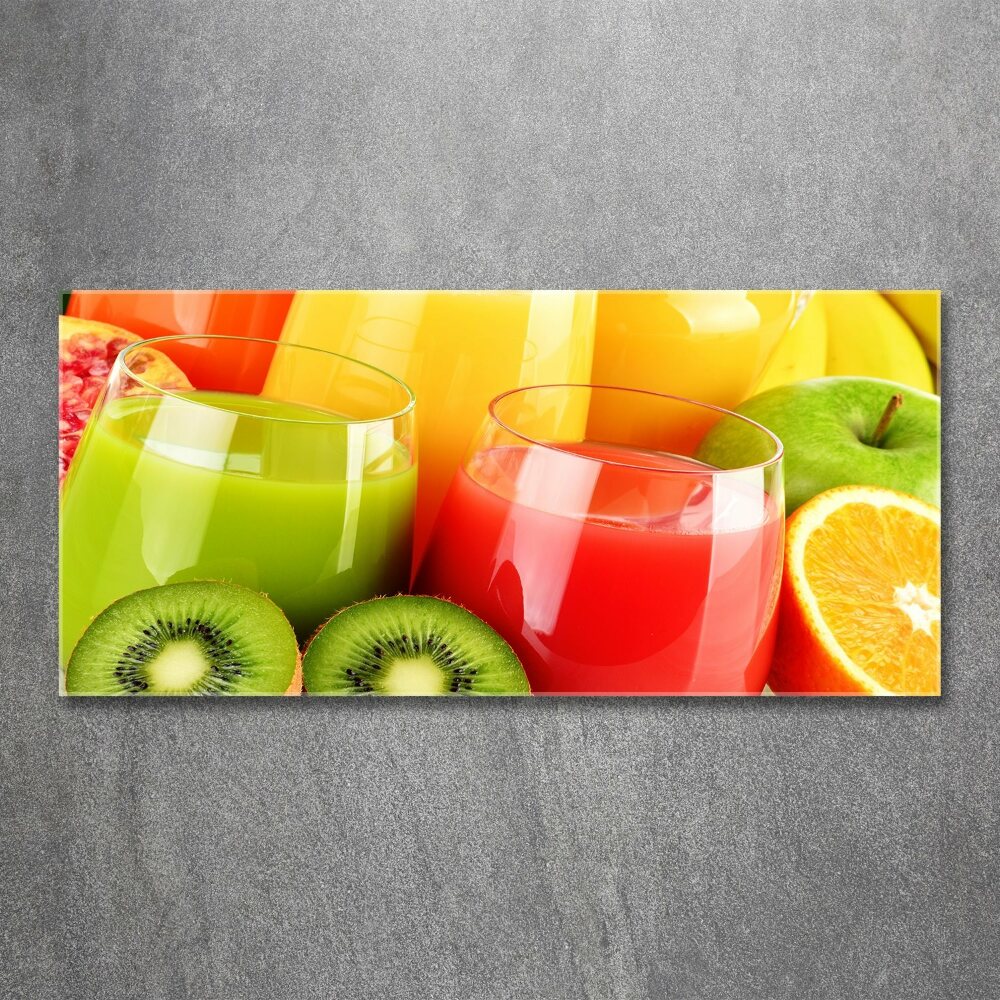 Acrylic print Fruit juices