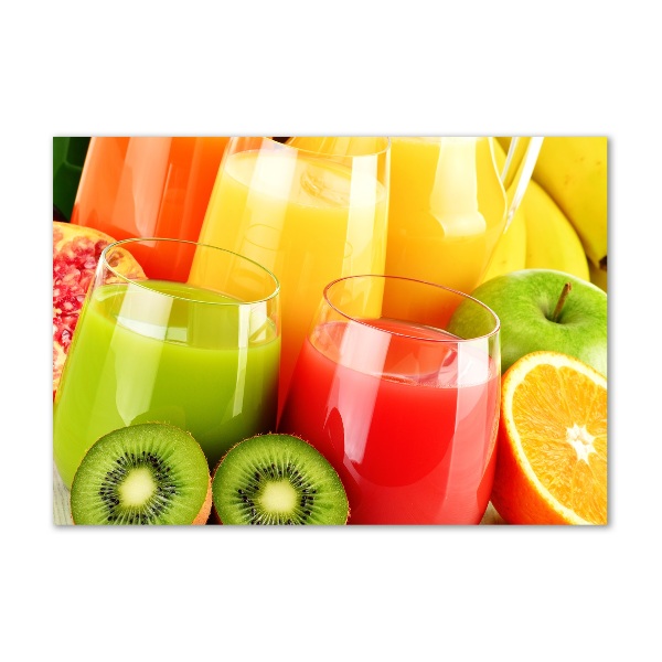 Acrylic print Fruit juices