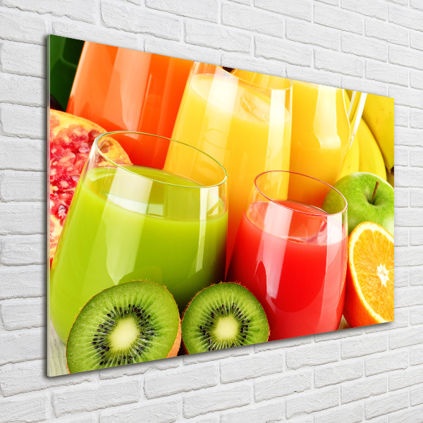 Acrylic print Fruit juices