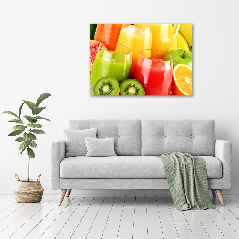 Acrylic print Fruit juices